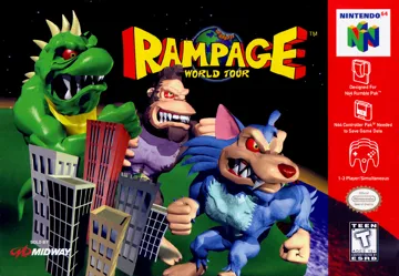 Rampage - World Tour (USA) box cover front